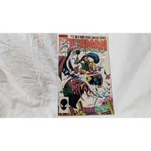 Iceman #2 (1984 Marvel Limited Series) X-Men Spin-Off – VF Condition
